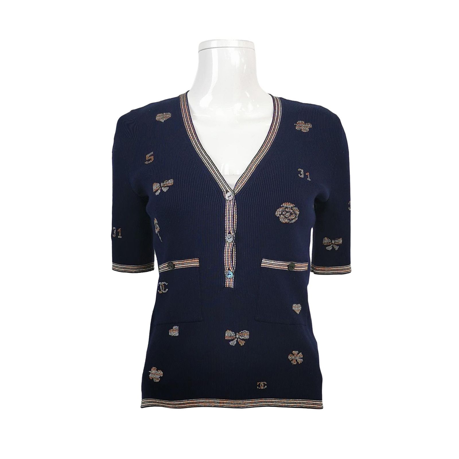 Chanel Chanel Women it_36 Sweaters Size XS / US 0-2 / IT 36-38 - 1 Thumbnail