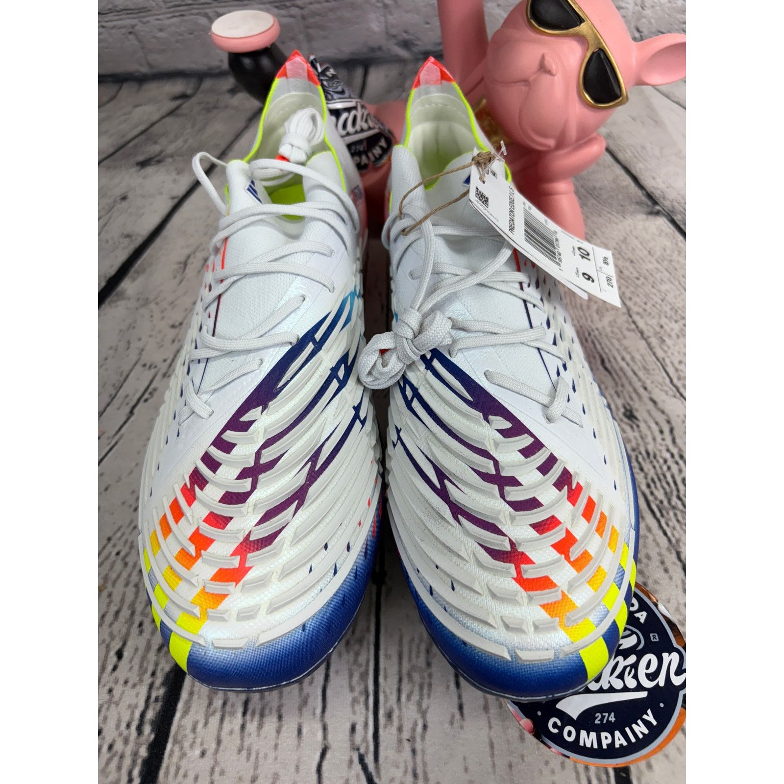 Adidas Adidas Predator Edge.1 SG Soccer Metal Cleats Womens 5.5 Size US 5.5 / IT 35.5 - 3 Thumbnail