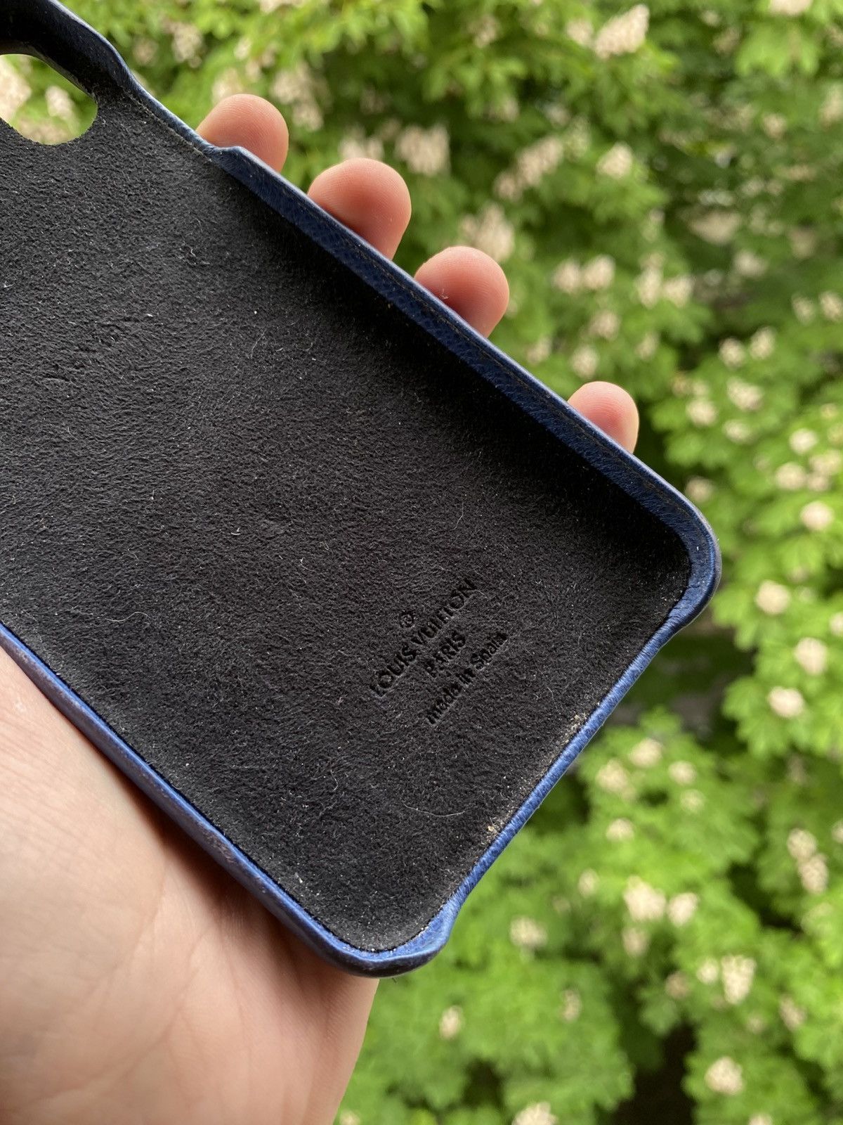 Vintage Louis Vuitton Etui Iphone Navy blue Size ONE SIZE - 5 Thumbnail