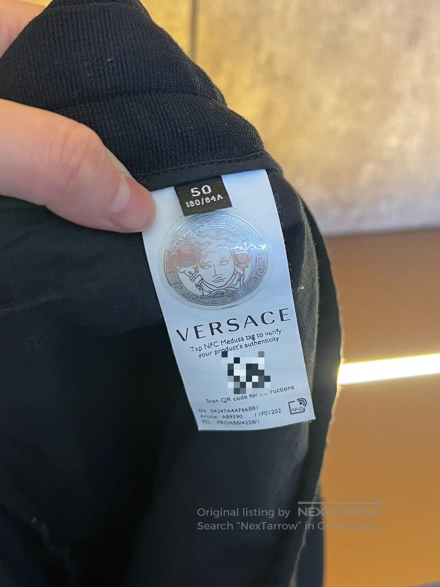 Versace Versace Side Stripe Track Pants| Size US 34 / EU 50 - 4 Thumbnail