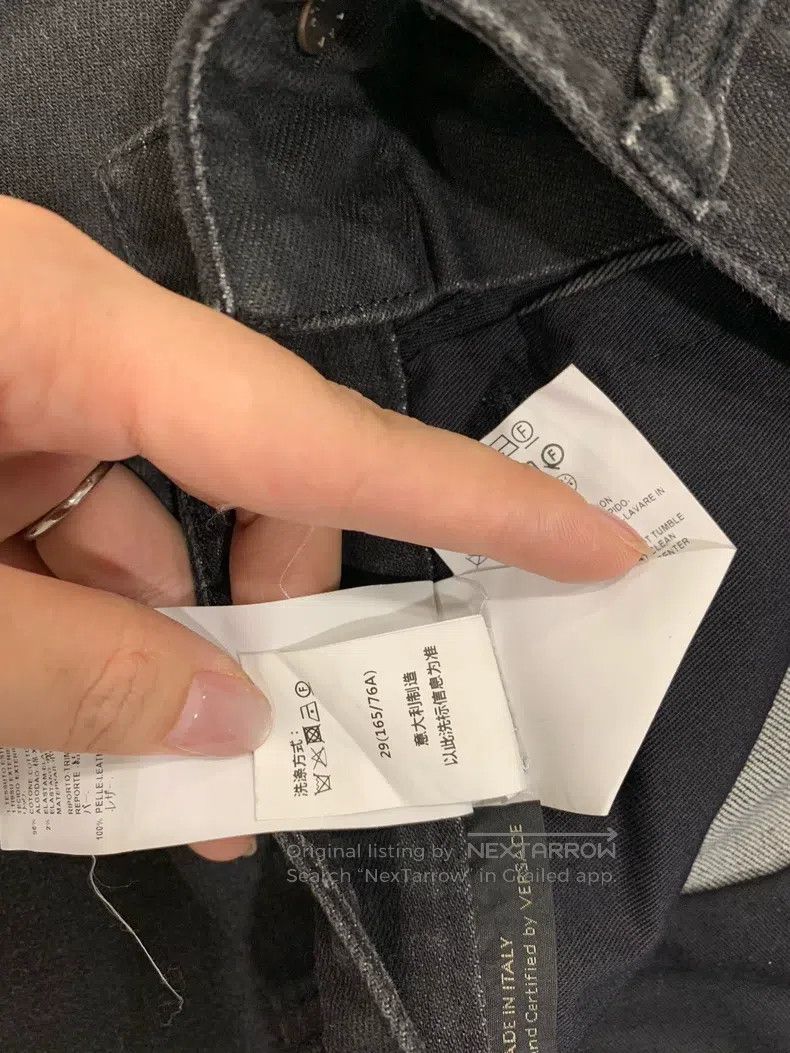 Versace Versace Grey jeans Size US 29 - 8 Thumbnail