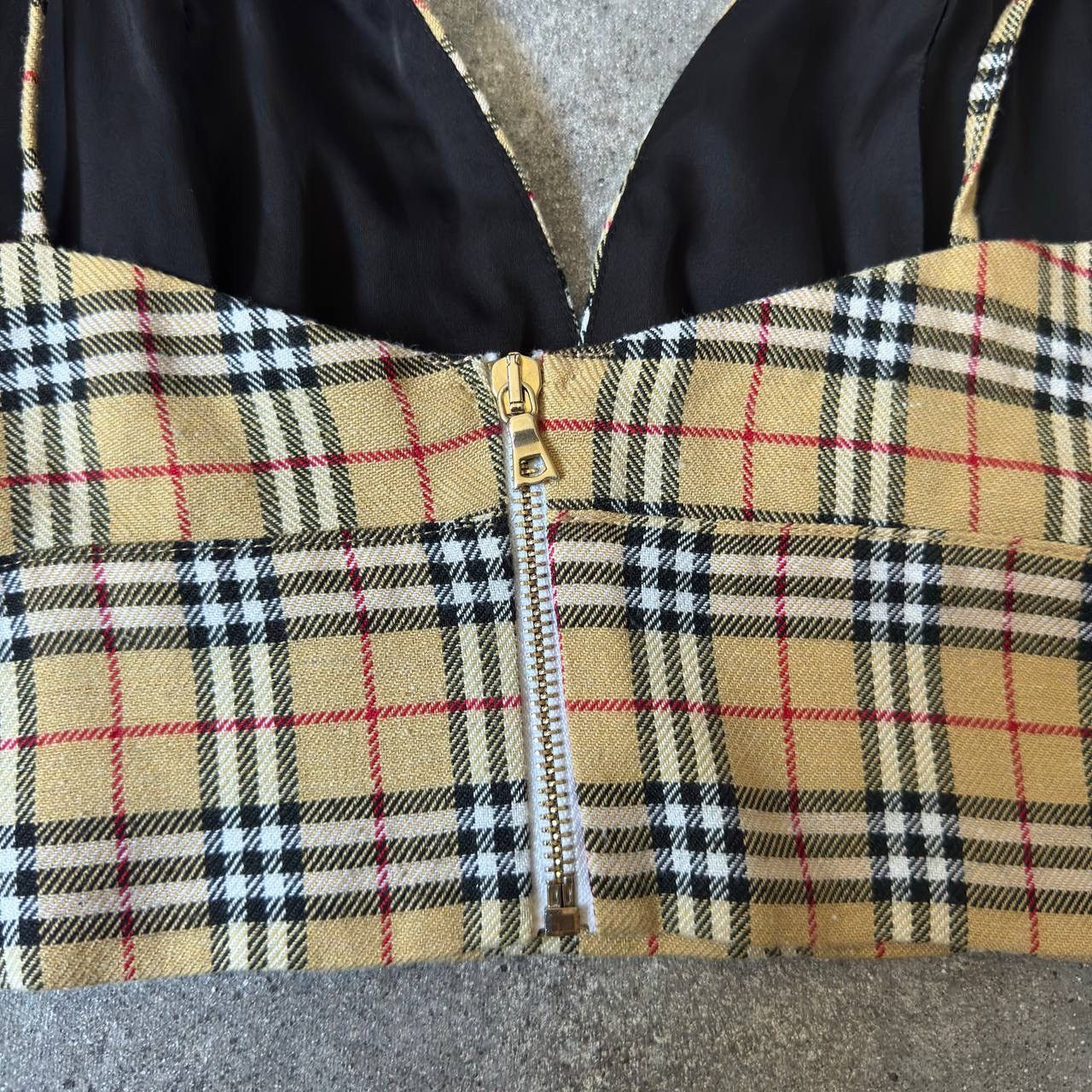 Hysteric Glamour × Vintage Burberry style Super Sexy Vintage Nova Check Crop Top Size M / US 6-8 / IT 42-44 - 6 Thumbnail