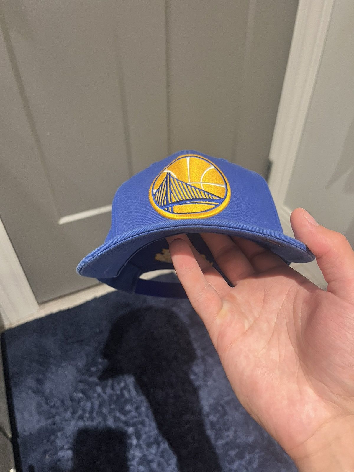 Adidas NBA Adidas Golden State Warriors Hat Size ONE SIZE - 2 Thumbnail