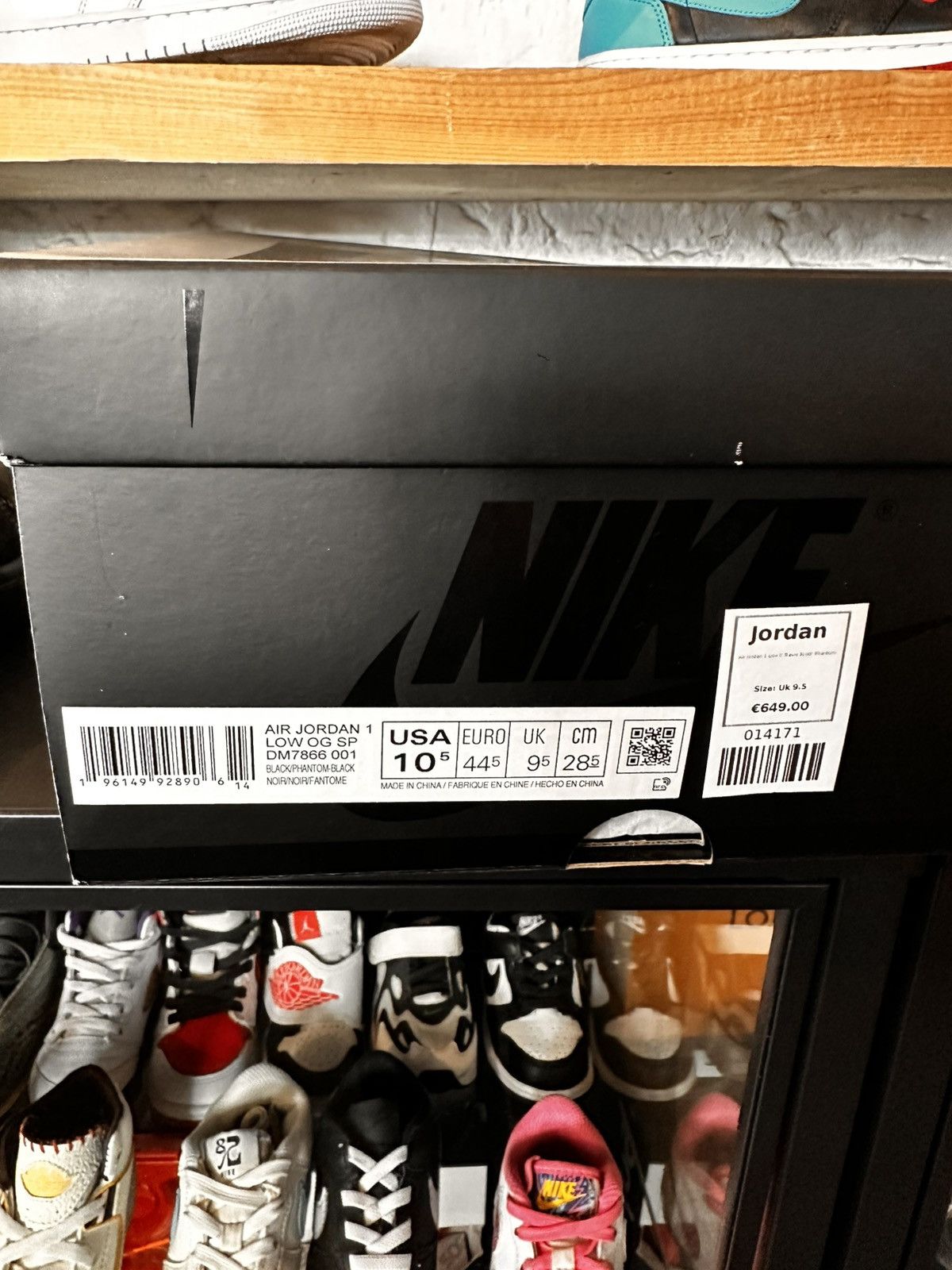 Travis Scott Air Jordan 1 Low X Travis Scott Phantom Size US 10.5 / EU 43-44 - 10 Thumbnail