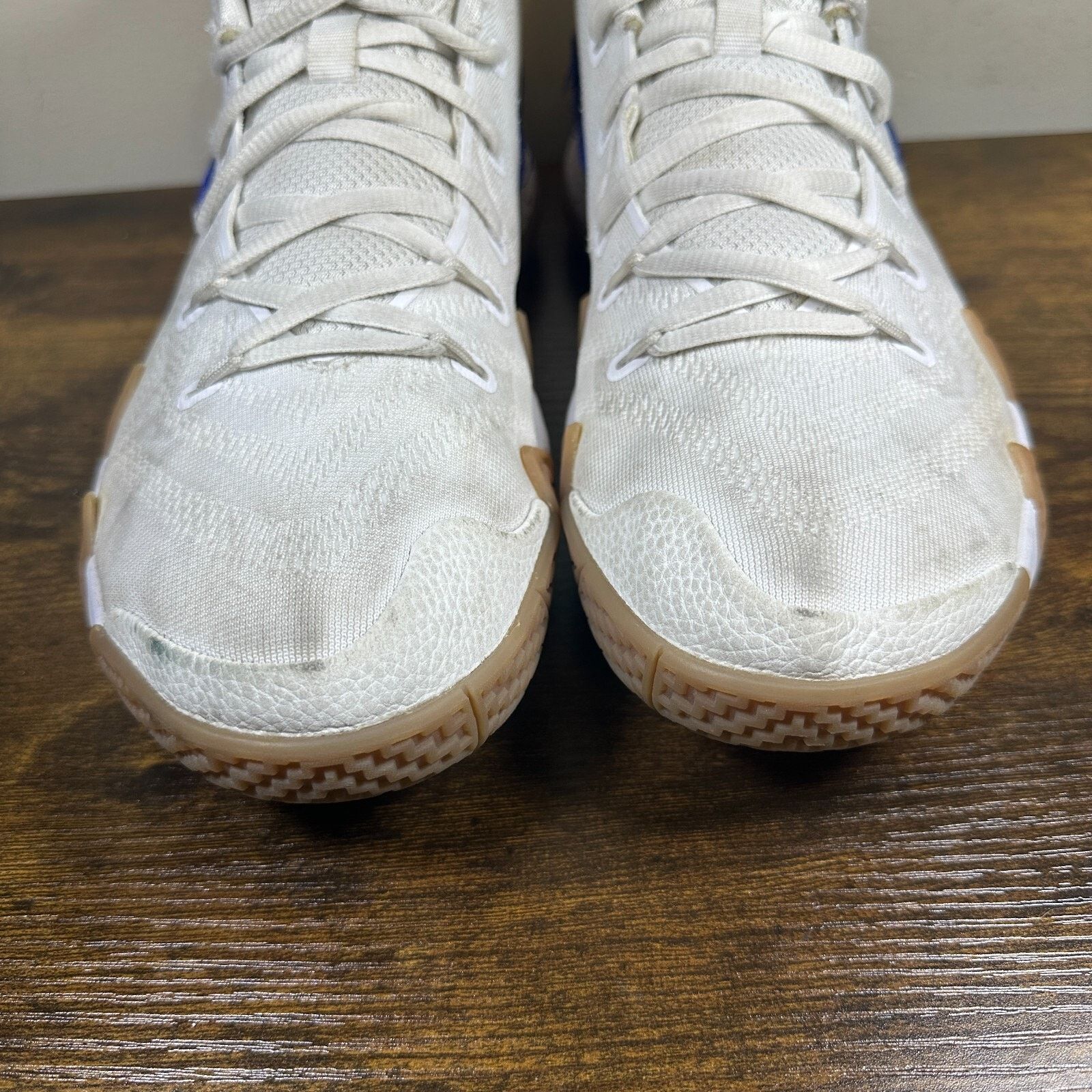 Nike Kyrie 4 Uncle Drew White Deep 943806-100 Men's Size 9