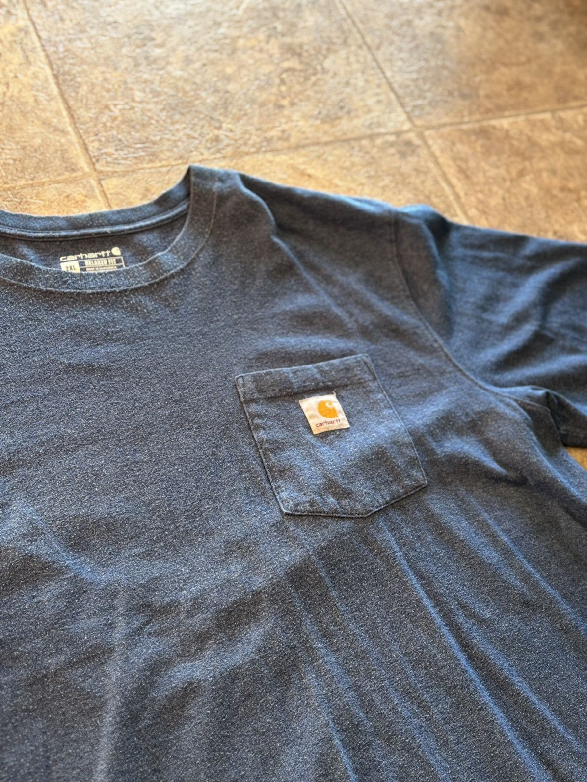 Carhartt Short Sleeve Carhartt XXL Top w/ pocket Size US XXL / EU 58 / 5 - 3 Thumbnail