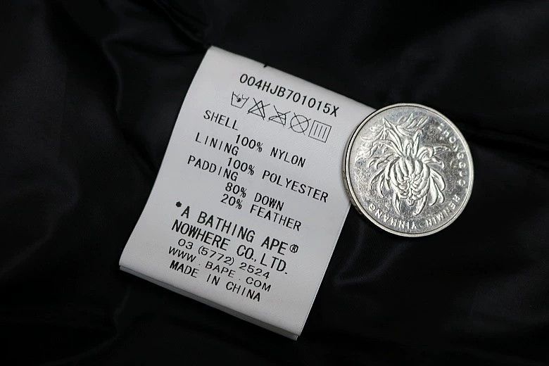 Bape BAPE Detachable Sleeve Light Down Jacket M (170cm) New Size US M / EU 48-50 / 2 - 3 Thumbnail