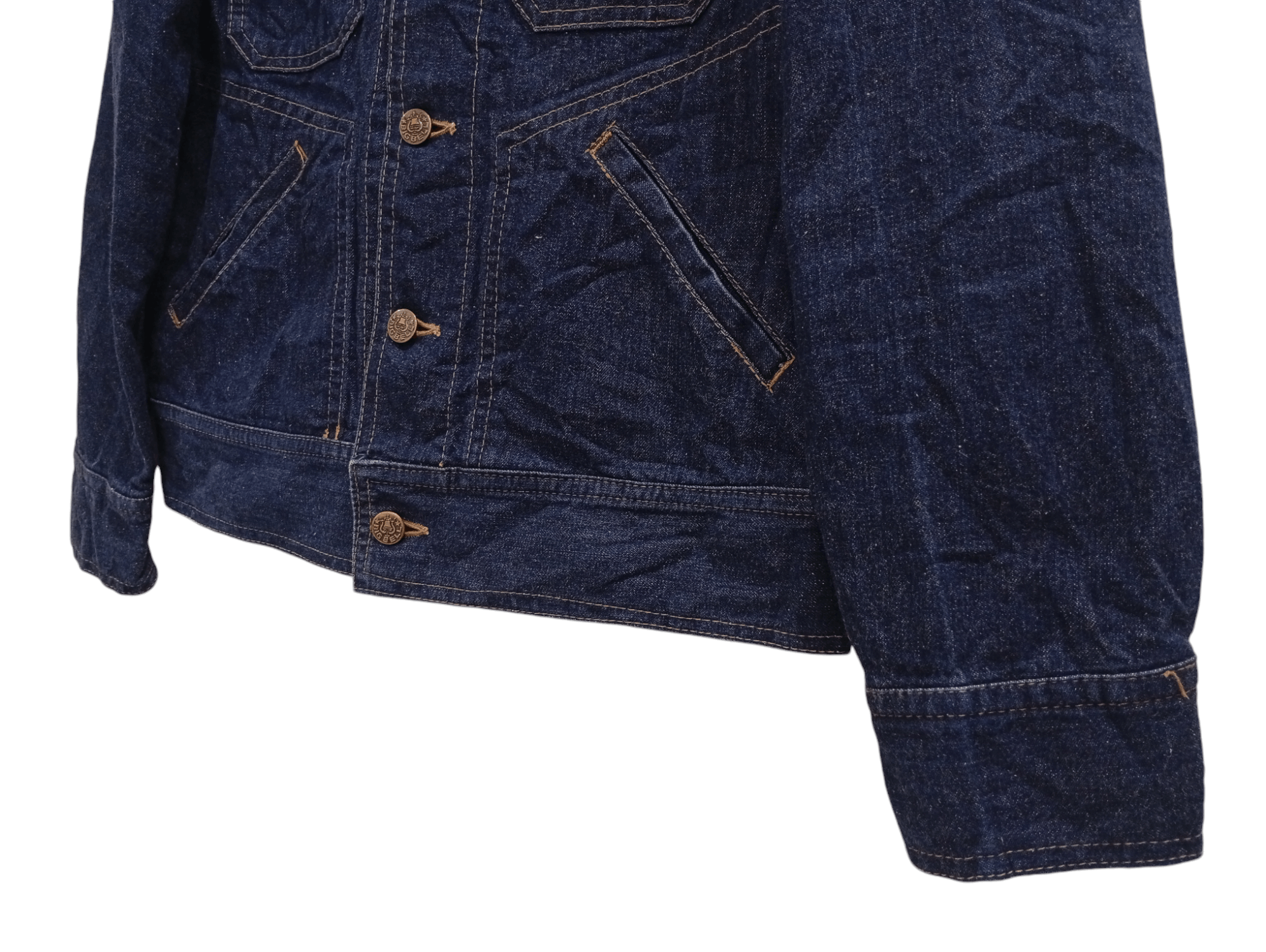 Japanese Brand × Vintage 🔥🔥Vintage Big Bell Denim Trucker Jacket Size US M / EU 48-50 / 2 - 13 Thumbnail