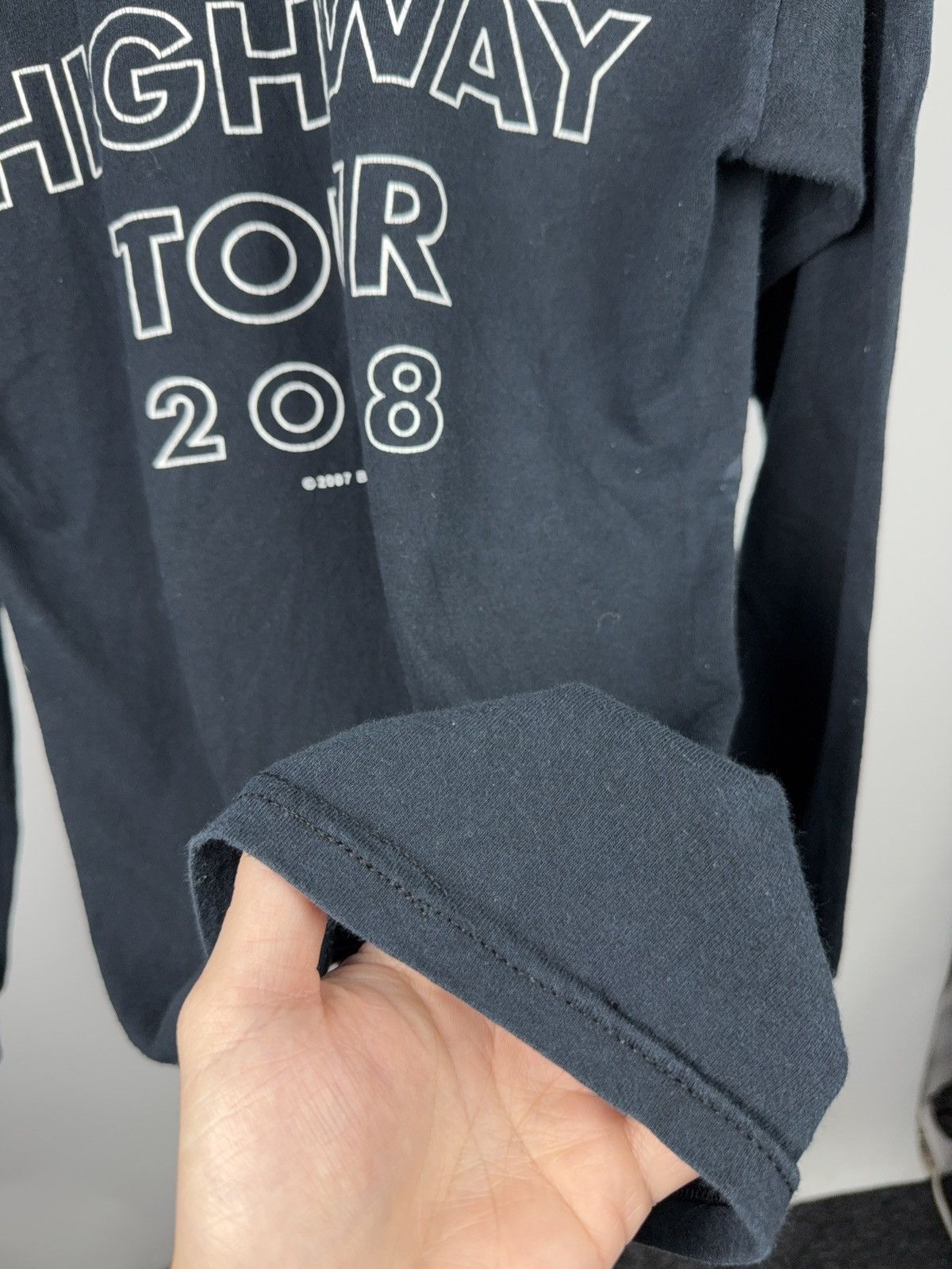 Bon Jovi Vintage 00s Bon Jovi Lost Highway Tour 2008 Long Sleeve S Size US S / EU 44-46 / 1 - 18 Thumbnail