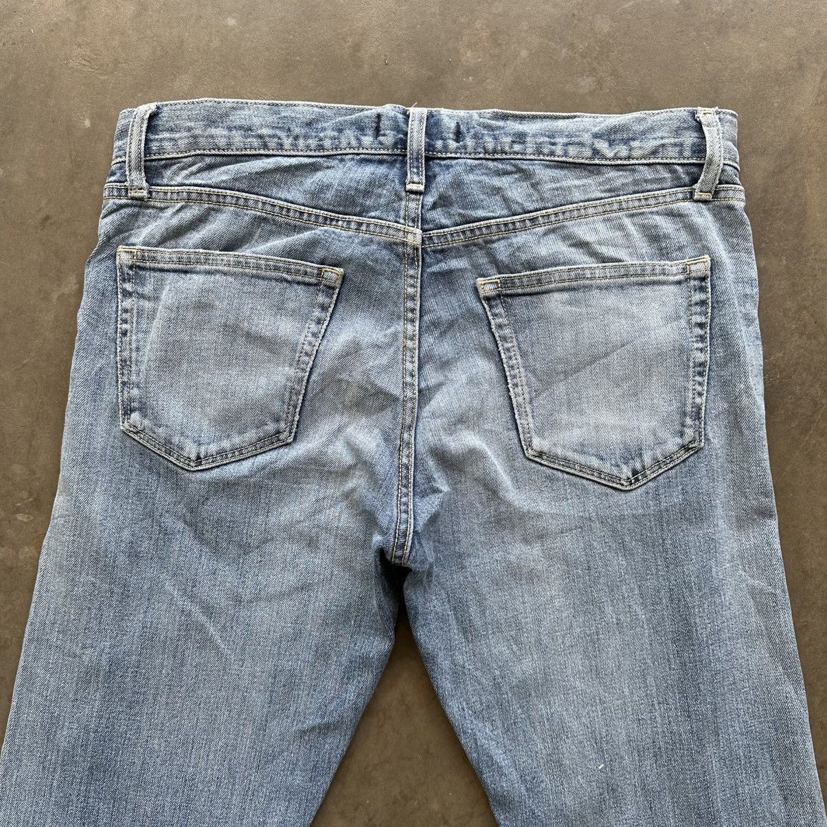 Japanese Brand Vintage Japanese Faded Distressed Denim Jean Pant W33 Size US 33 - 11 Thumbnail