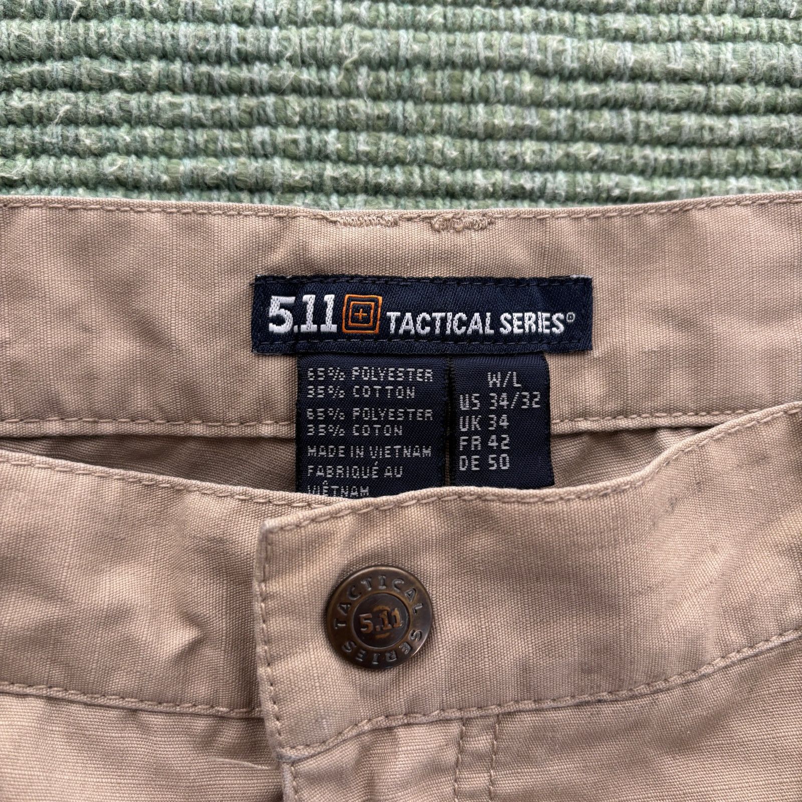 Other 511 Tactical Series Khaki Tan Cargo Pants Sz 34x32 Size US 34 / EU 50 - 2 Thumbnail