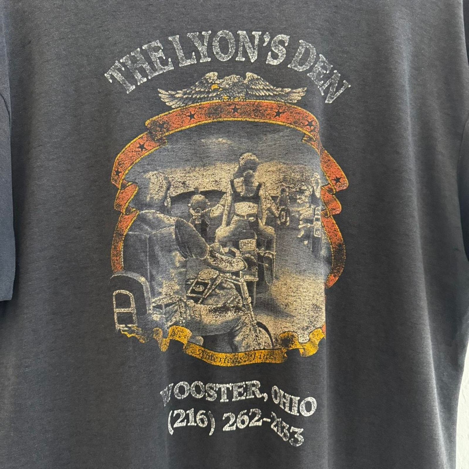 Harley Davidson Vintage 80s Harley Davidson Wizard Shirt Size US XL / EU 56 / 4 - 5 Thumbnail