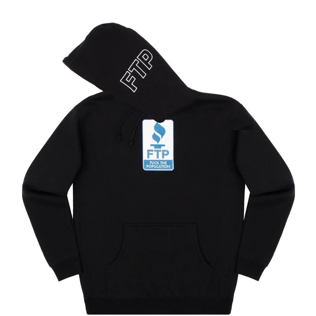 Fuck The Population BRAND NEW FTP Better Business Hoodie Black