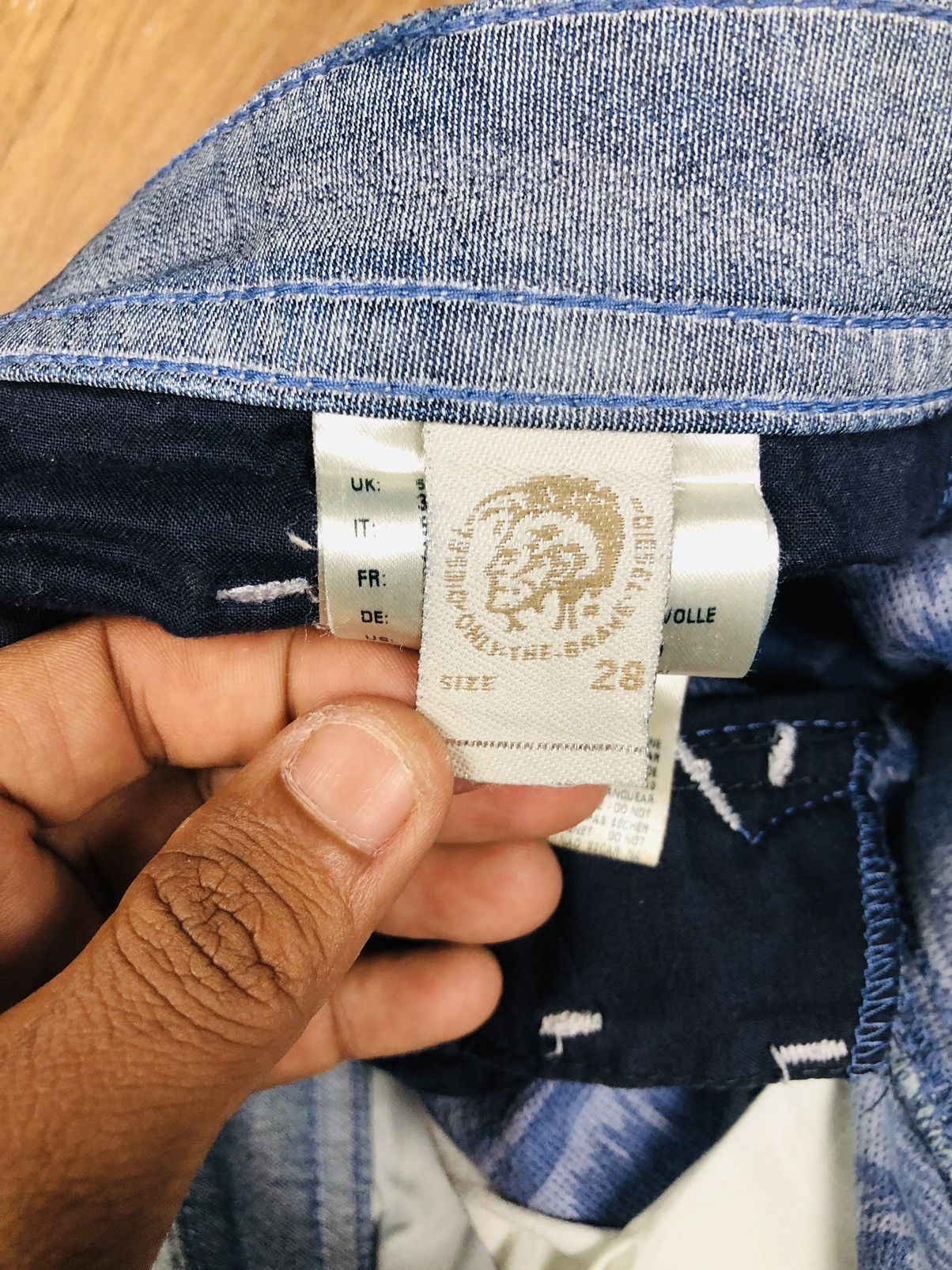Diesel Diesel Industry Denim Jeans (36) Size US 28 / EU 44 - 11 Thumbnail
