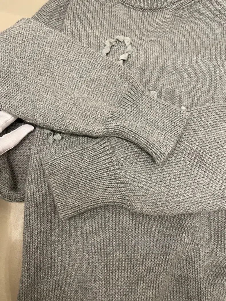 Loewe Loewe Gray Cotton Sweater Size XS / US 0-2 / IT 36-38 - 4 Thumbnail