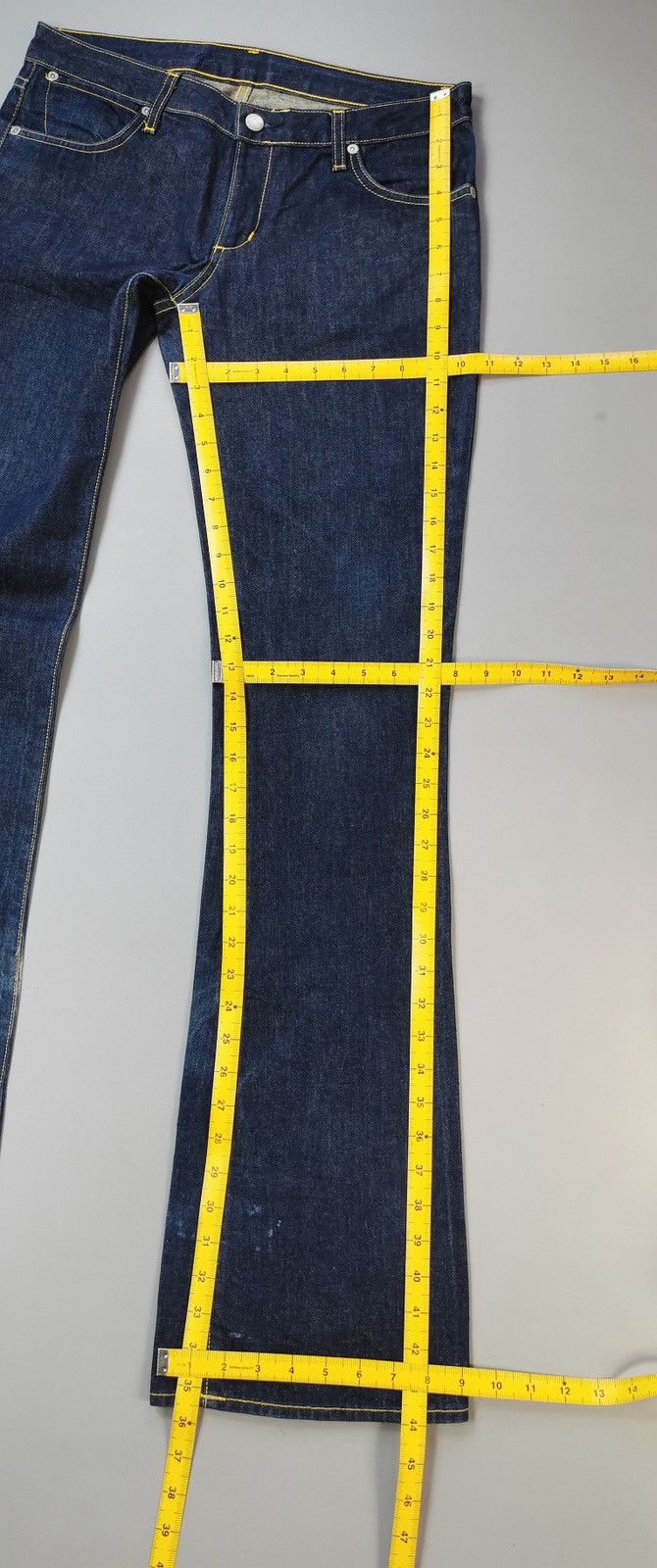 Paper Denim & Cloth Bootcut Flared Paper Denim Cloth Freedom Jeans Size 32" / US 10 / IT 46 - 14 Thumbnail