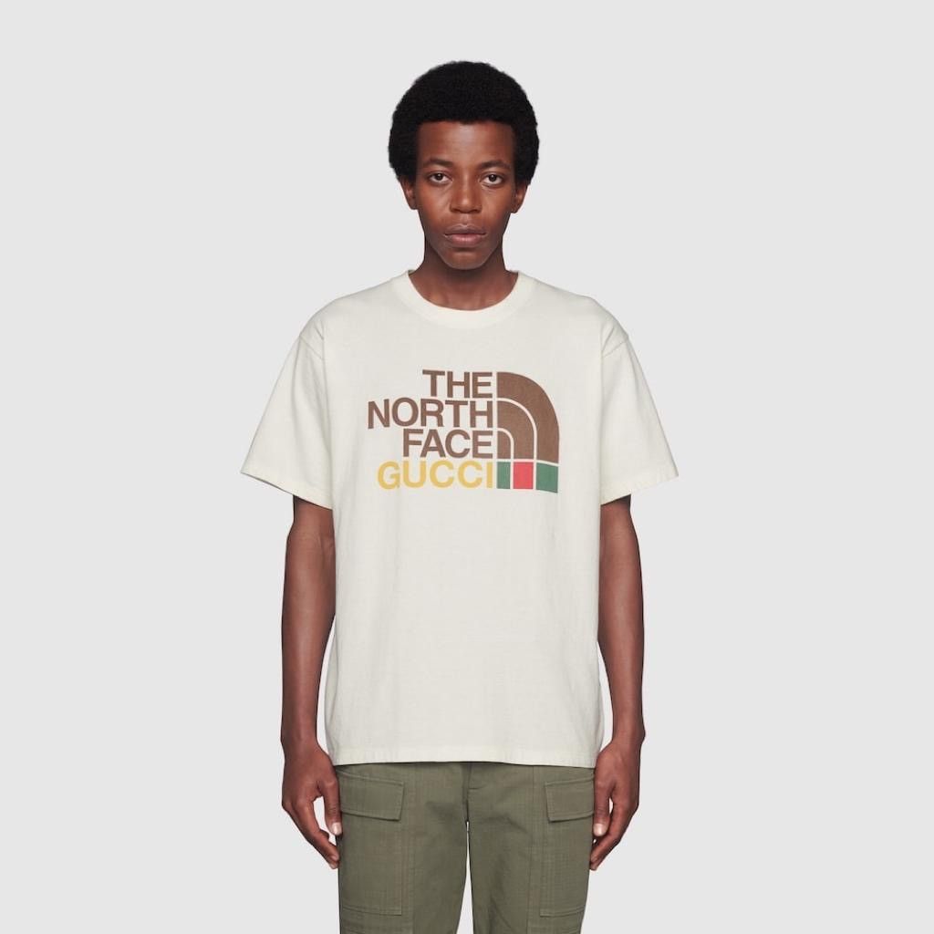Gucci × The North Face 🔥$1.3K VALUE🔥Gucci x North Face Logo T-Shirt Size US L / EU 52-54 / 3 - 2 Thumbnail