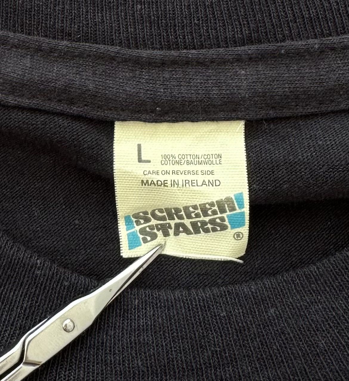 Vintage Vintage 1989 Simple Minds European Tour Shirt Screen Stars L Size US L / EU 52-54 / 3 - 7 Thumbnail