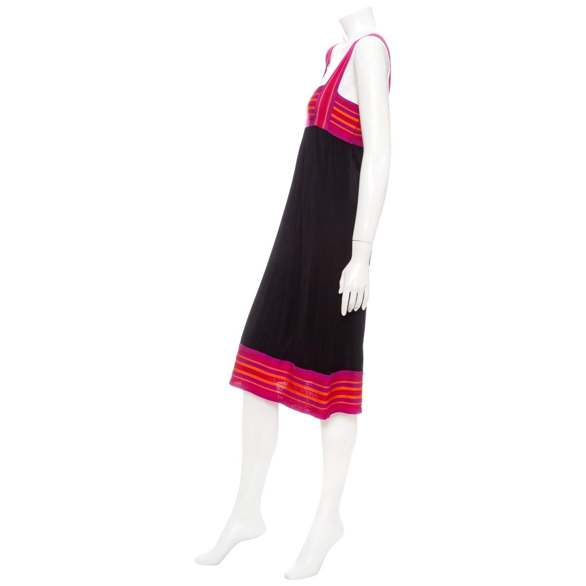 Missoni Vintage Missoni 1990’s Midi Sleeveless Dress Size L / US 10 / IT 46 - 3 Thumbnail