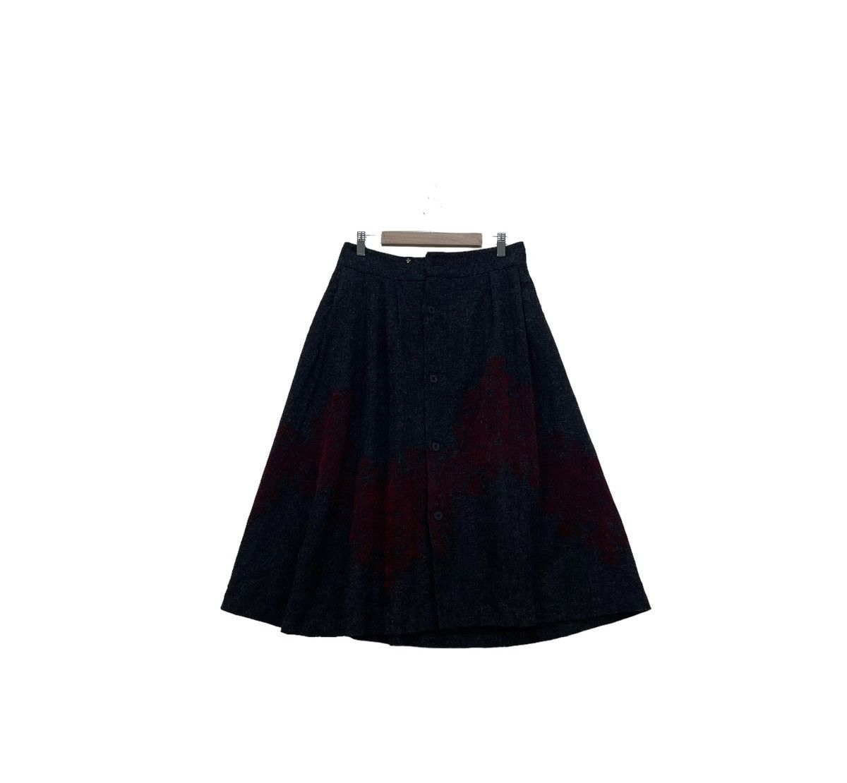 Yohji Yamamoto Plantation Skirt Made In Japan Size 28" / US 6 / IT 42 - 1 Thumbnail