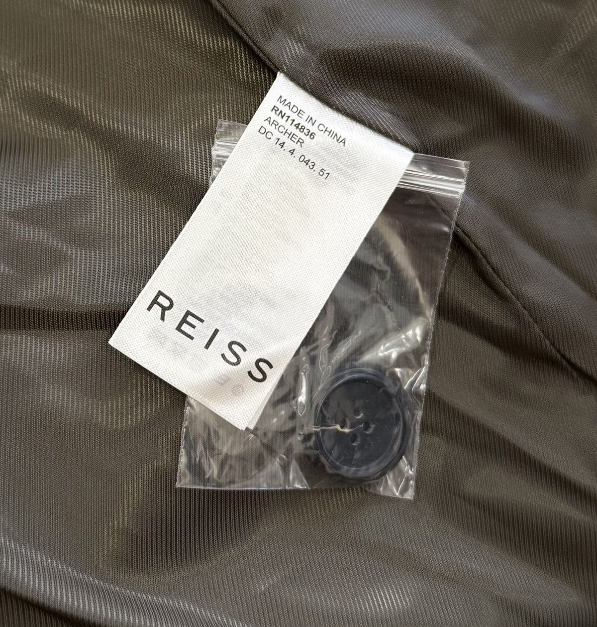 Reiss Reiss Khaki Goretex Trench Jacket Mens Size XL Size US XL / EU 56 / 4 - 10 Thumbnail