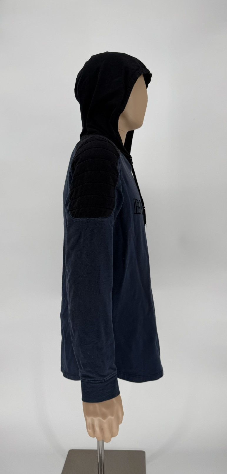 Balmain Balmain x HM Hoodie Navy & Black Pullover Men’s Size M Size US M / EU 48-50 / 2 - 5 Thumbnail