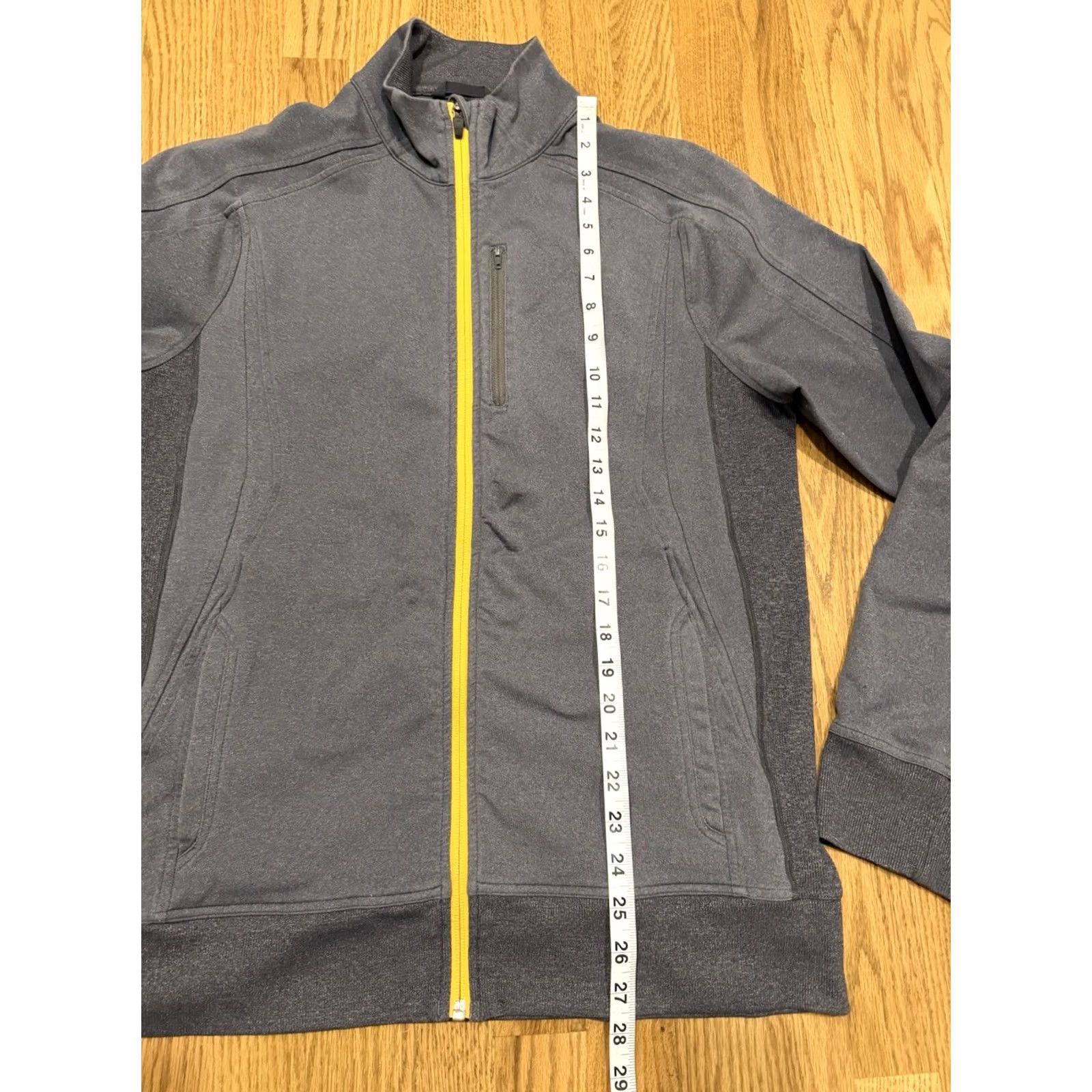 Lululemon Lululemon Pulse Jacket Mens Medium Gray Full Zip Track Jacket Performance Casual Activewear Size US M / EU 48-50 / 2 - 6 Thumbnail