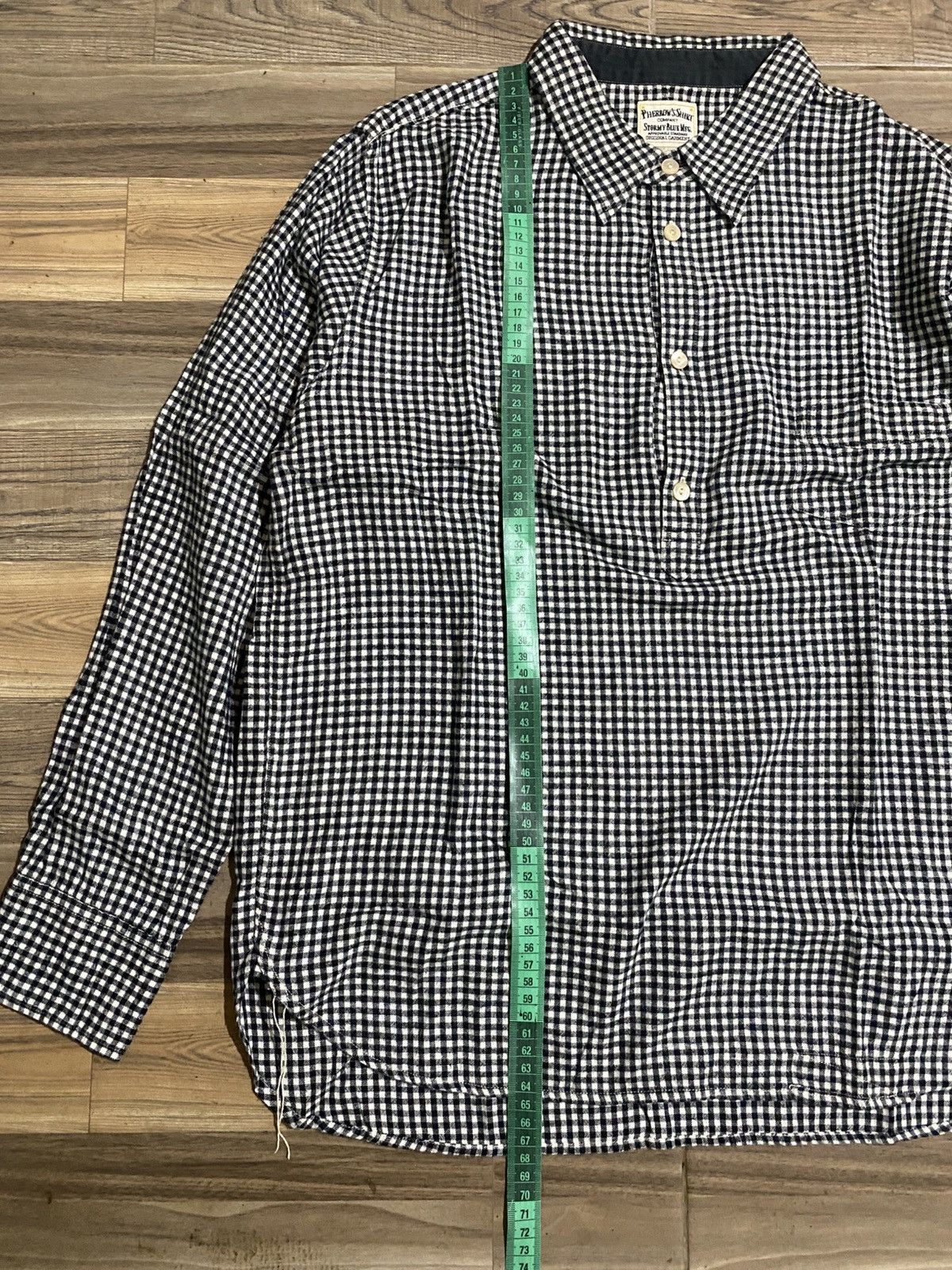 Japanese Brand VINTAGE PHERROWS HALF BUTTON SHIRT Size US S / EU 44-46 / 1 - 6 Thumbnail