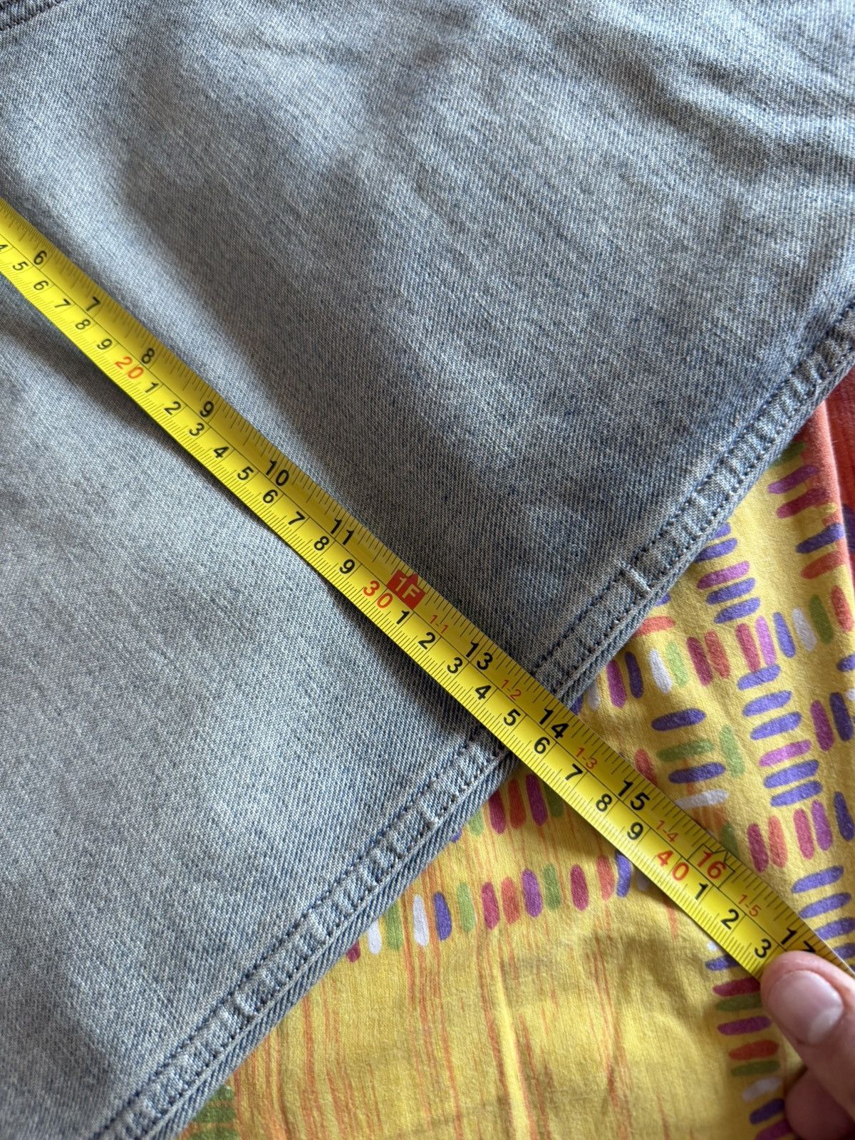 Balenciaga [S] 1590$ Spring24 Inside out blue baggy jeans Size US 30 / EU 46 - 18 Thumbnail