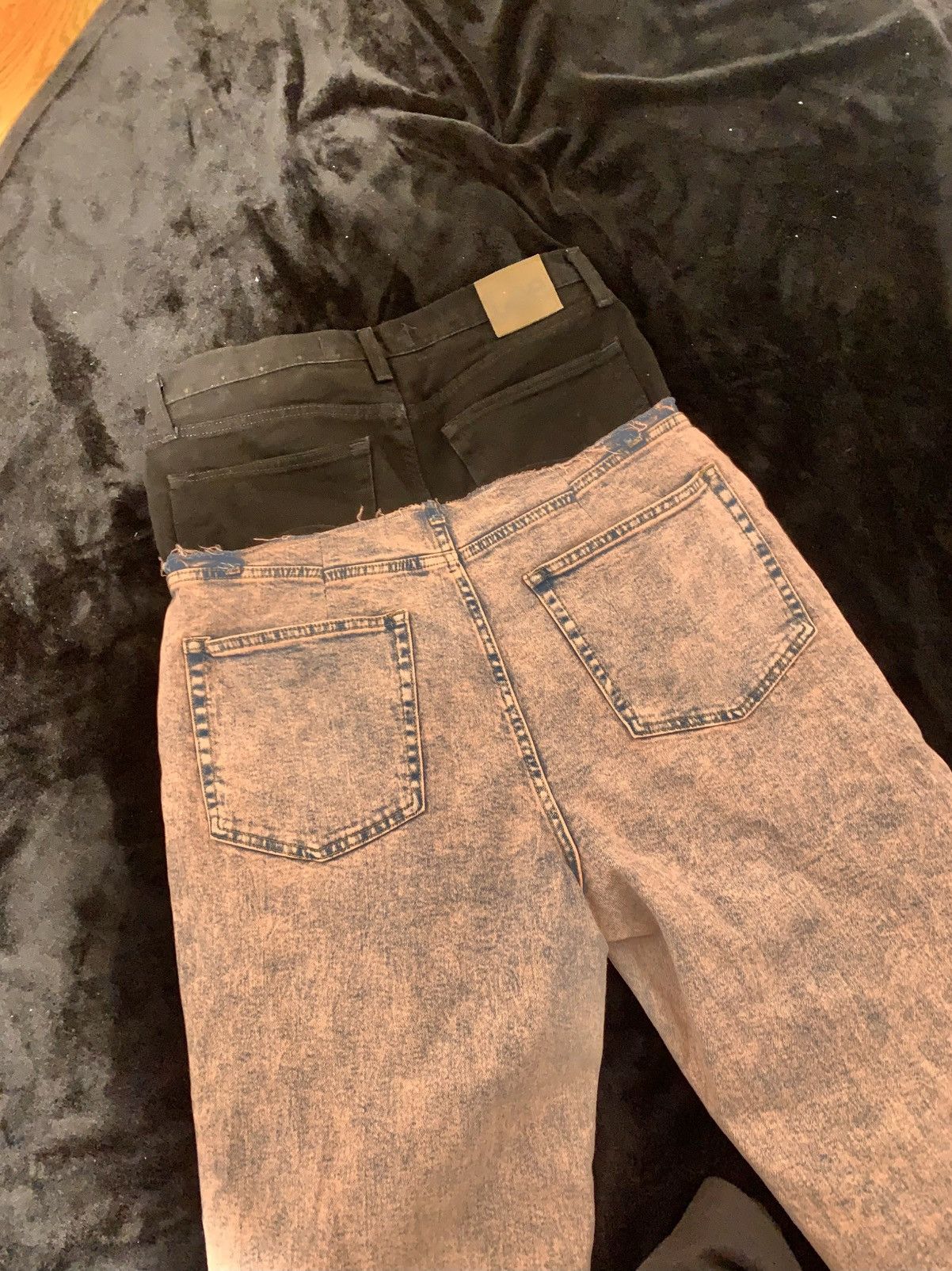 Other Custom baggy double waisted denim jeans Size US 32 / EU 48 - 5 Thumbnail
