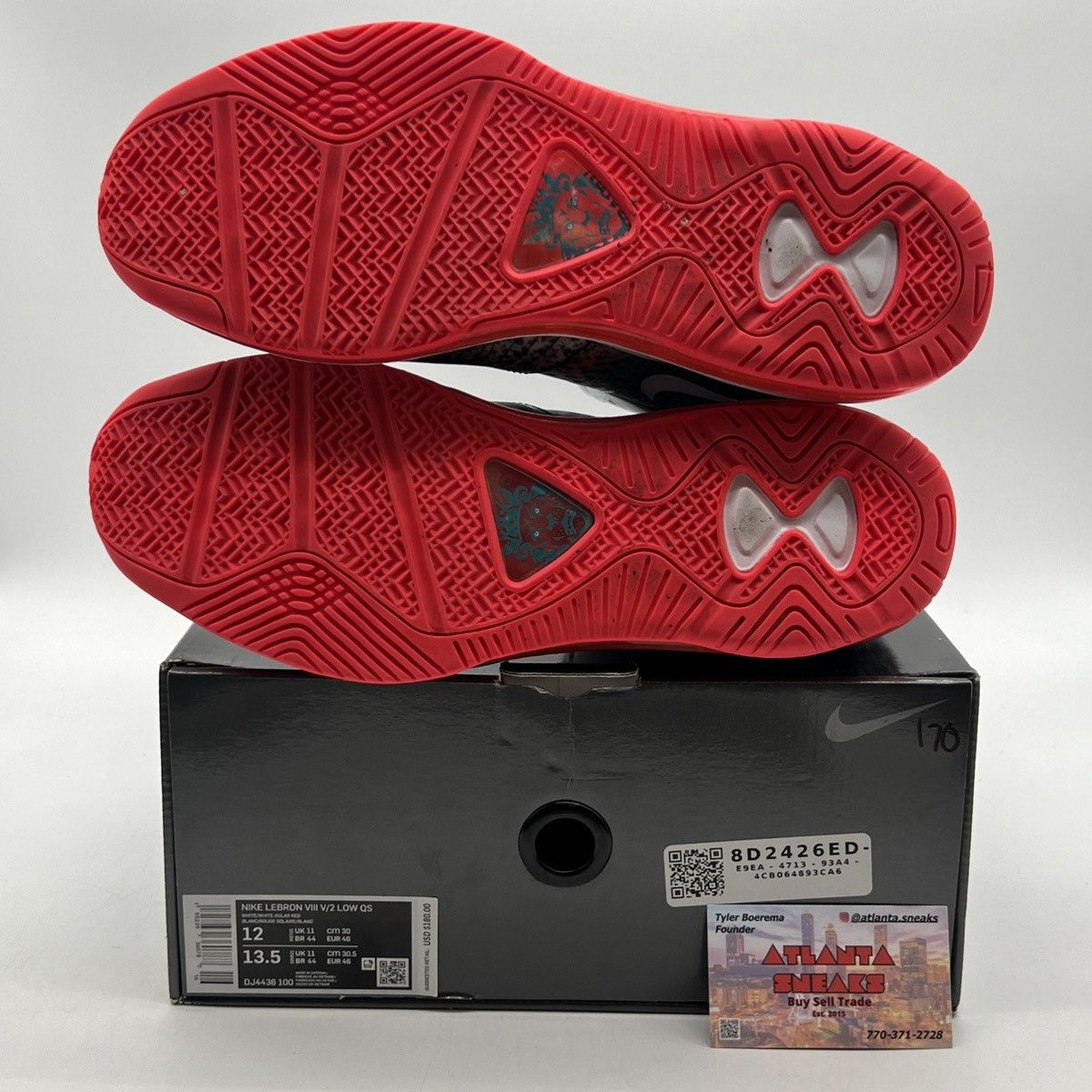 Nike Lebron 8 low Miami night Size US 12 / EU 45 - 8 Thumbnail