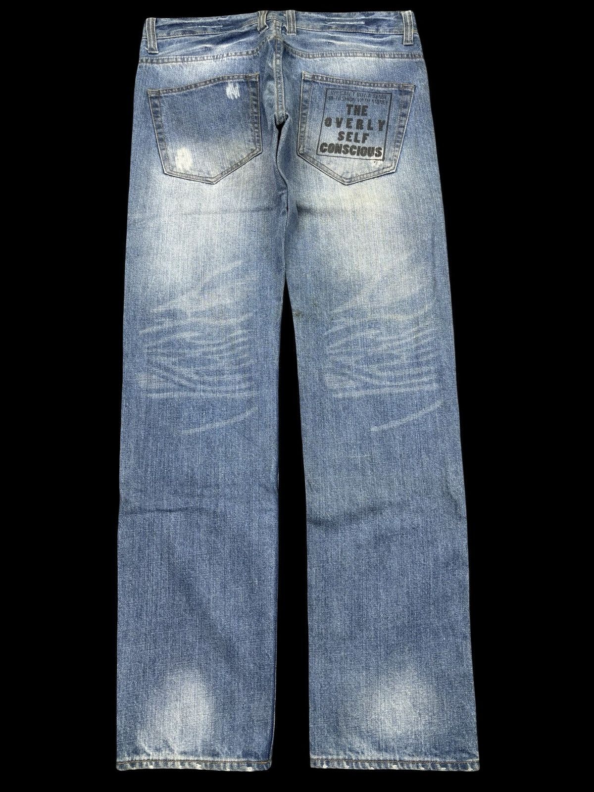 Japanese Brand STATEMENT DENIM🔥Wild Life Japan Hysteric Style Denim F878 Size US 33 - 2 Thumbnail