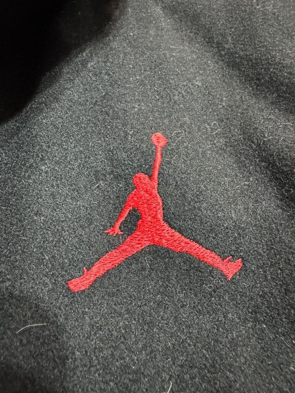 Jordan Brand Jordan Varsity Bomber Leather Jacket Letterman Wool 2010 S Size US S / EU 44-46 / 1 - 7 Thumbnail