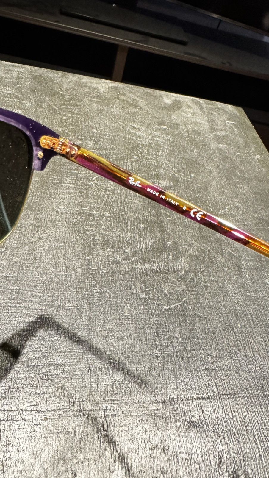 RayBan Rayban Clubmaster Sunglasses Custom 1 of 1 Size ONE SIZE - 4 Thumbnail