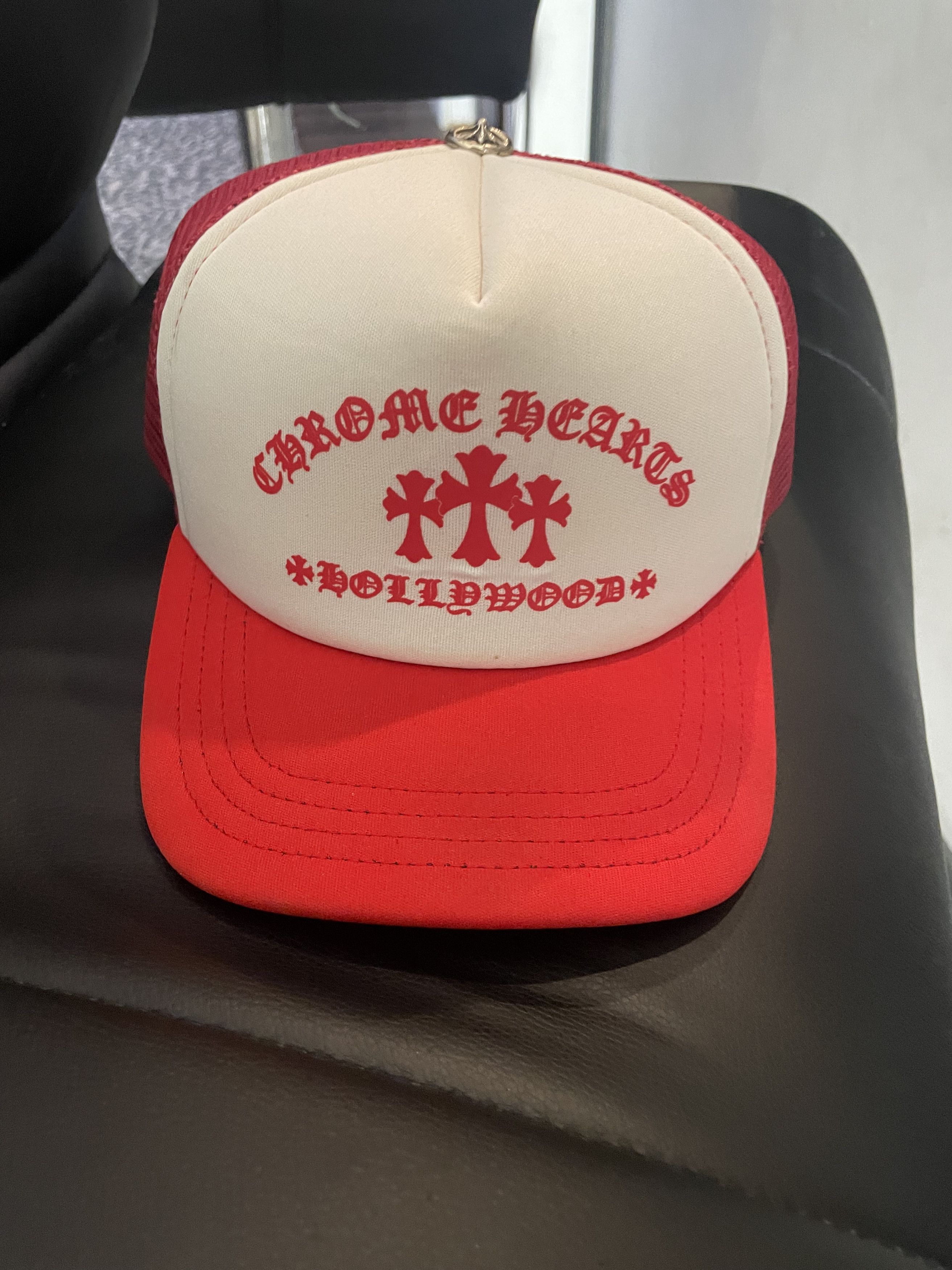 Chrome Hearts Chrome Hearts Hollywood Trucker Hat Size ONE SIZE - 1 Thumbnail