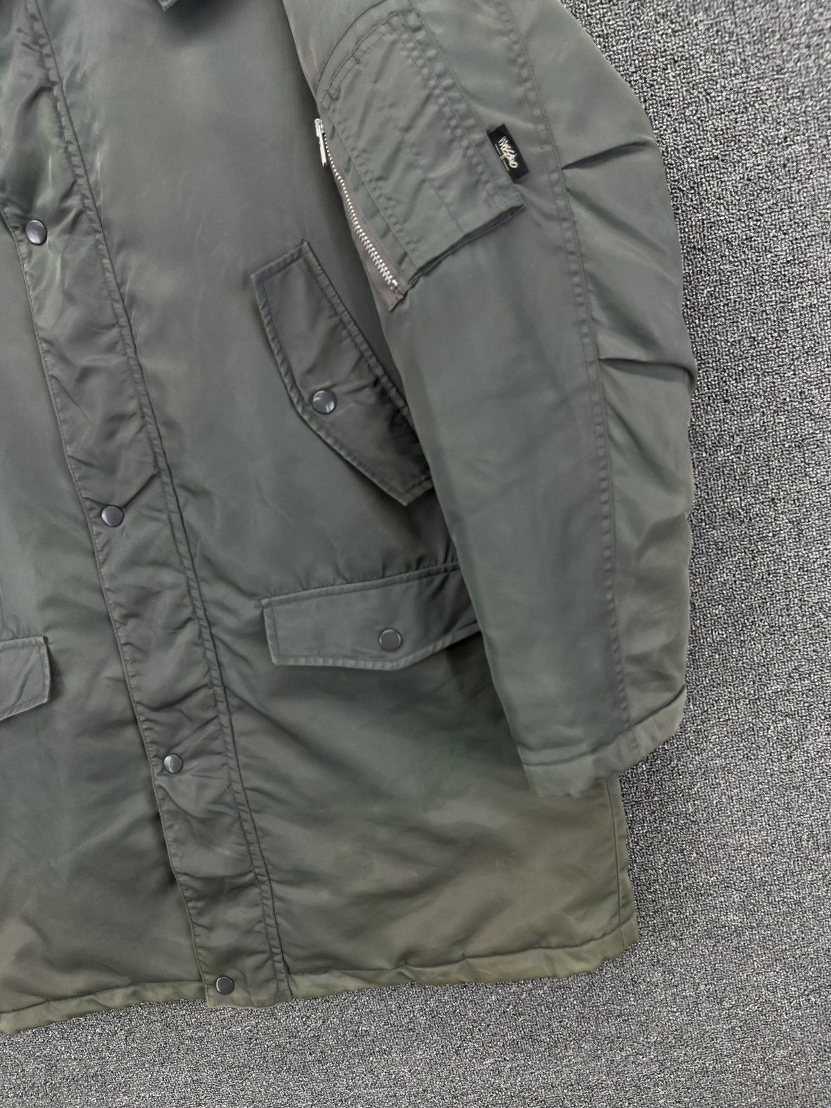 Mossimo Vintage Mossimo Military Army Parkas Bomber Jacket Size US L / EU 52-54 / 3 - 14 Thumbnail