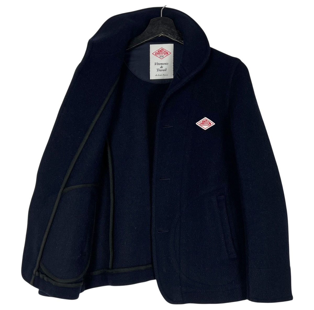 Danton Vintage Danton Vetements Wool Jacket Size S / US 4 / IT 40 - 3 Thumbnail