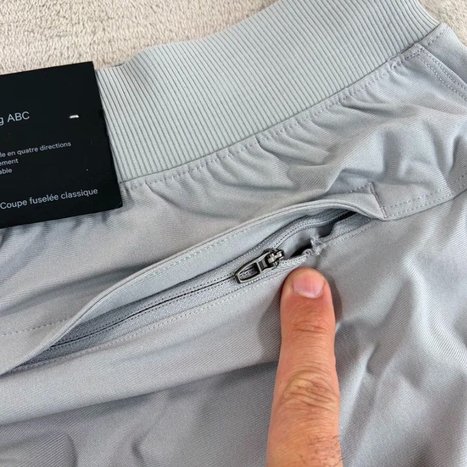 Lululemon Lululemon ABC Warpstreme Performance Joggers in Silver Drop Men 2XL NWT Gray Size US 39 - 6 Thumbnail