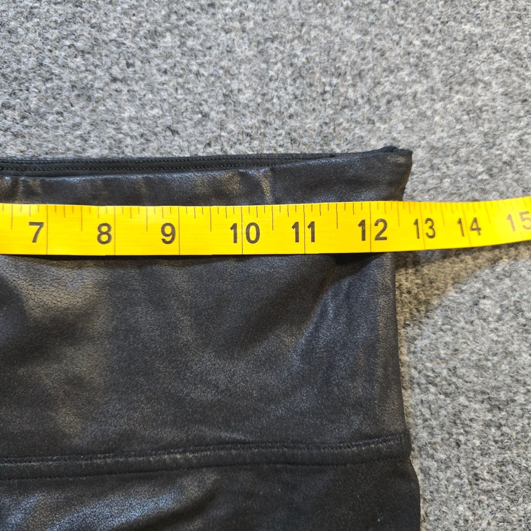 Spanx Spanx Pants Womens Medium Black Moto Vegan Leather Stretch Casual Capsule Basic Size 32" / US 10 / IT 46 - 5 Thumbnail
