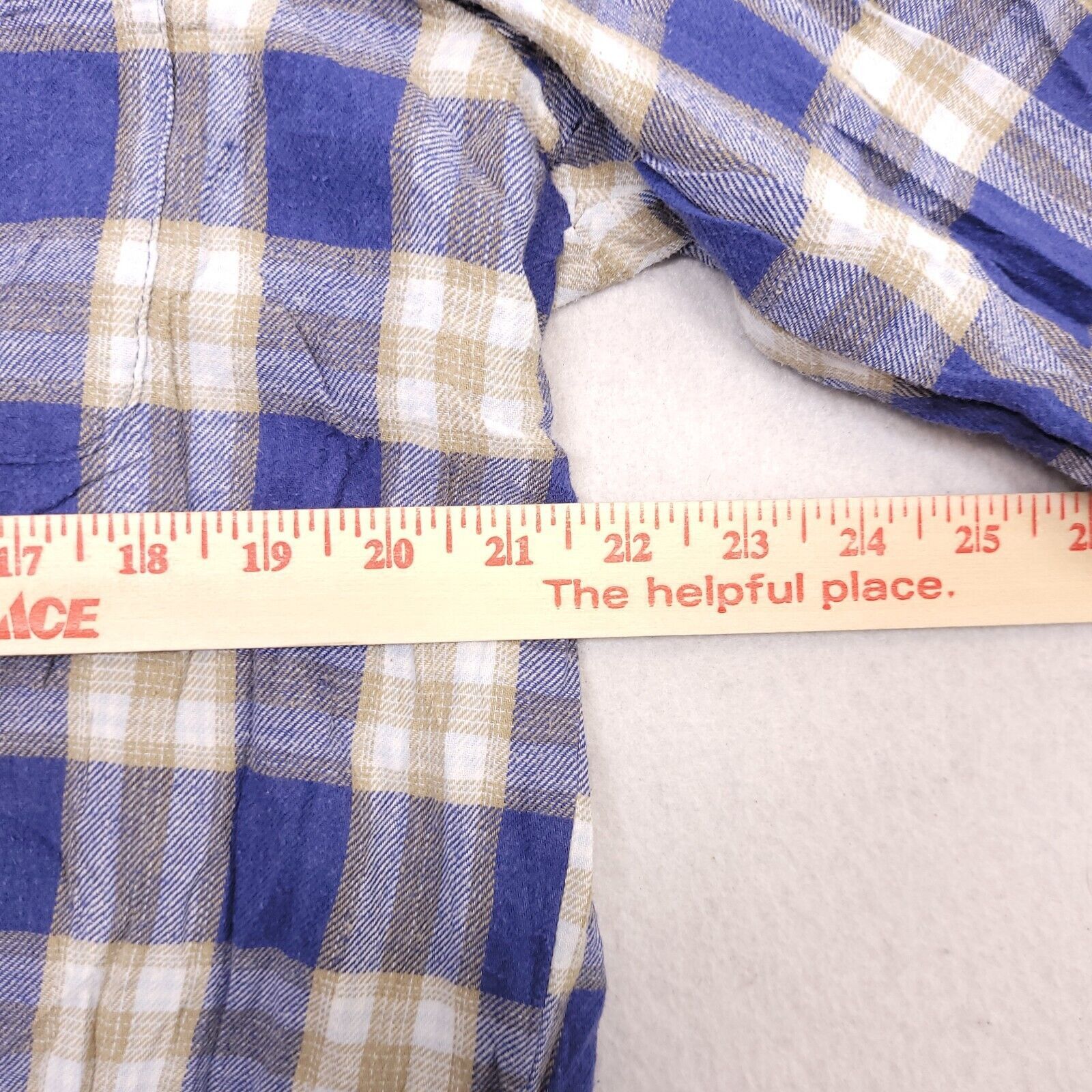 John Ashford John Ashford Tartan Flannel Shirt Mens Size Large Blue Green Size US L / EU 52-54 / 3 - 9 Thumbnail