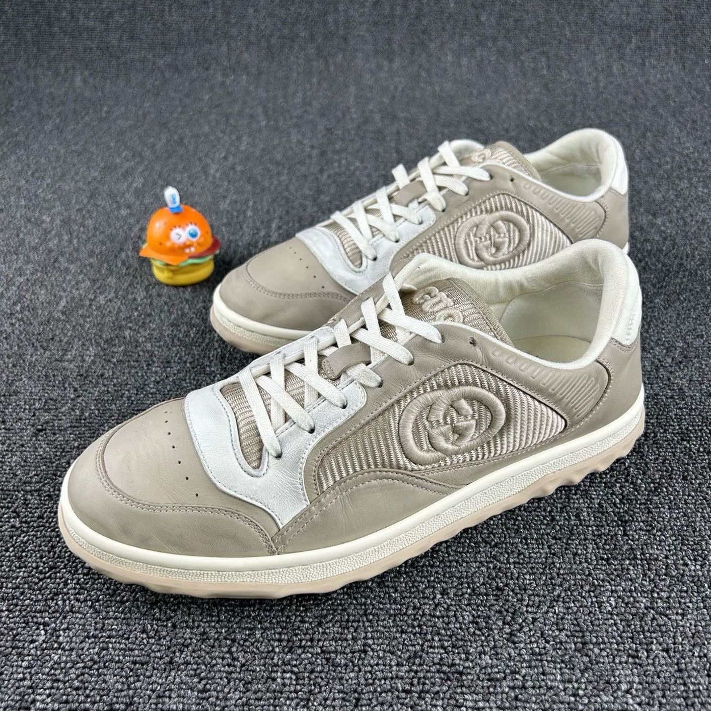 Gucci gucci mac80 black and white sneakers Size US 9.5 / EU 42-43 - 1 Thumbnail