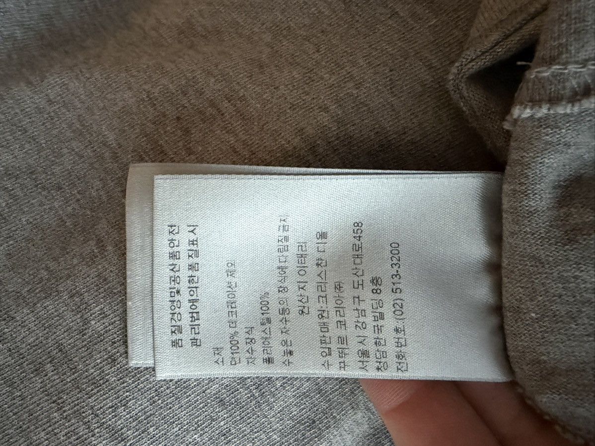 Dior Christian Dior Couture Embroidered Logo T-Shirt Grey