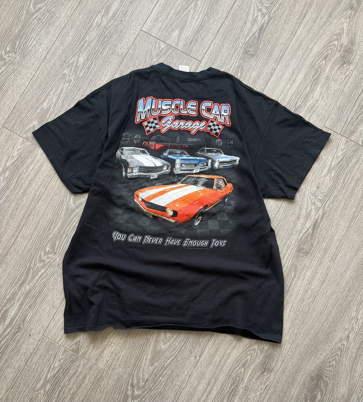 NASCAR Chevrolet Muscle Car Garage Camaro Racing T-Shirt NASCAR Size US XL / EU 56 / 4 - 1 Thumbnail
