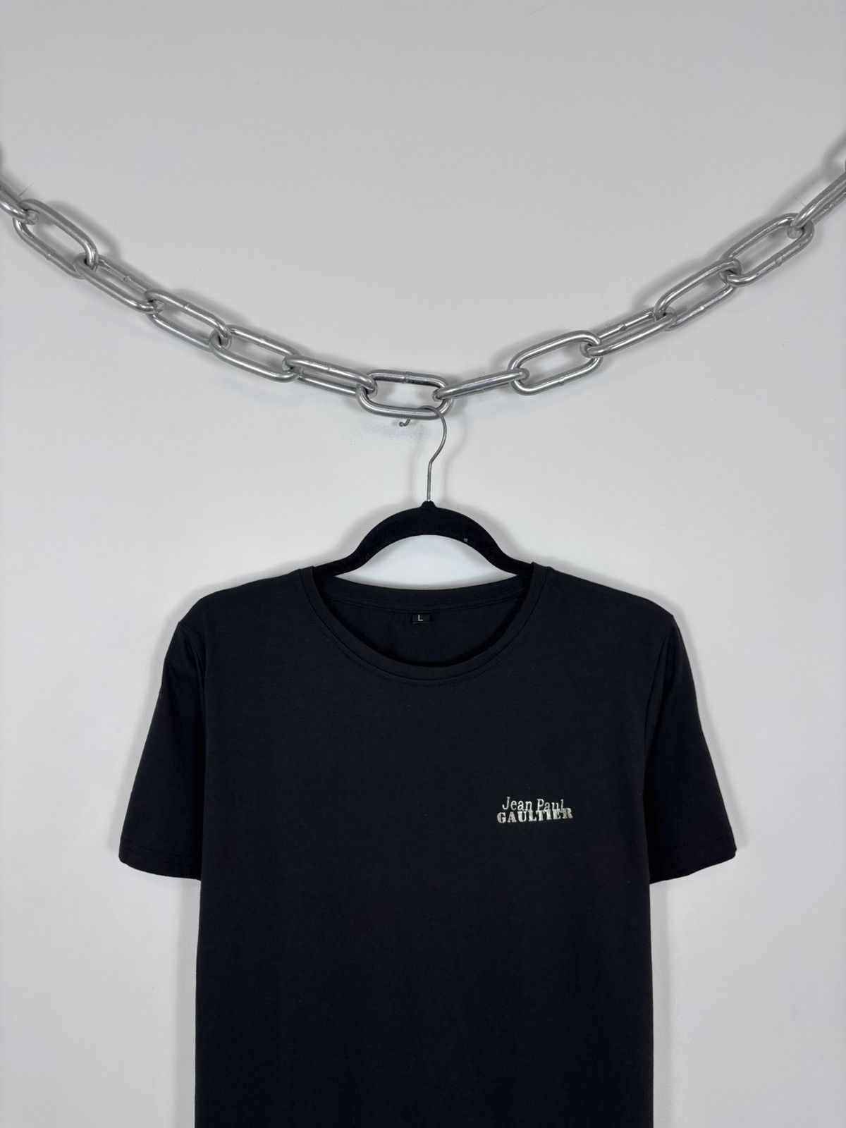 Jean Paul Gaultier Jean Paul Gaultier Scandal Perfumes Black Promo T-Shirt Tee Size US L / EU 52-54 / 3 - 3 Thumbnail