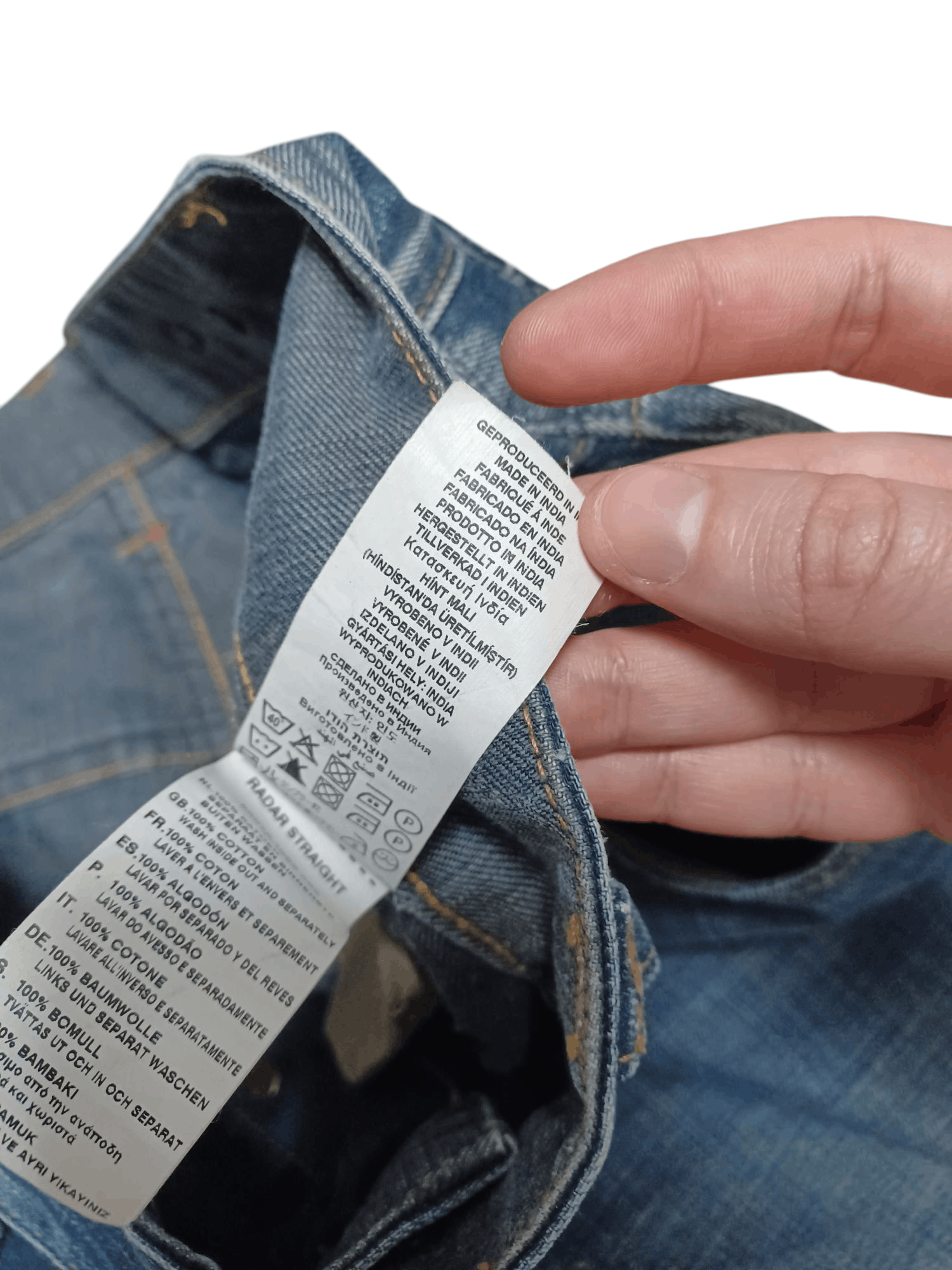 G-Star G STAR RAW FIRE W34 L34 JEANS DENIM JAPANESE Size US 34 / EU 50 - 4 Thumbnail