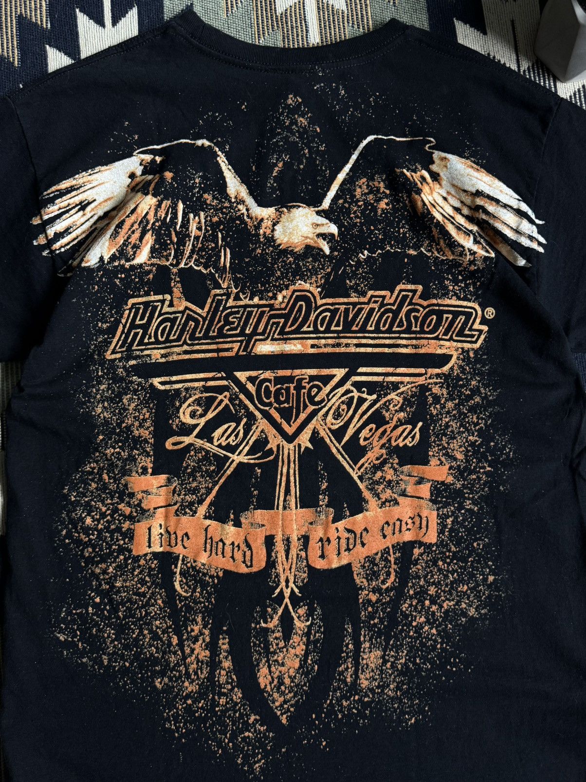 Harley Davidson Vintage Harley Davidson Big Logo Eagle T-shirt Size US M / EU 48-50 / 2 - 6 Thumbnail