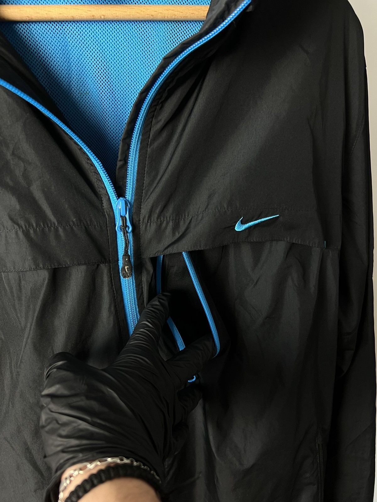 Nike Nike Vintage Jacket Y2K Drill Streetwear L Size Size US L / EU 52-54 / 3 - 17 Thumbnail