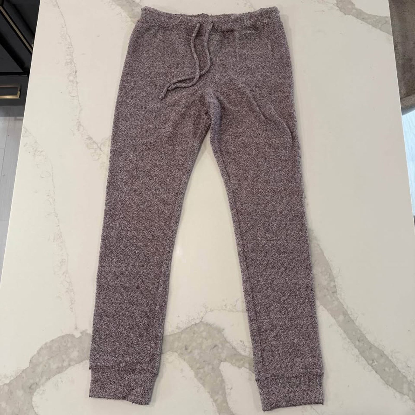 Express Express Cozy Chenille Leggings Womens Medium Joggers Fuzzy Size 30" / US 8 / IT 44 - 1 Thumbnail