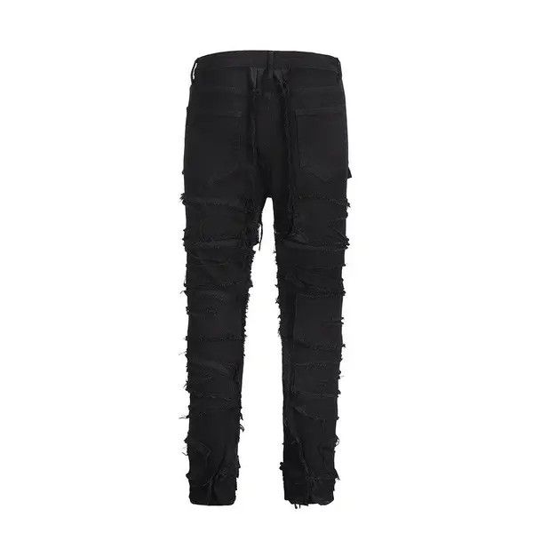 Vintage VIBE custom ripped punk jeans Size US 30 / EU 46 - 2 Thumbnail