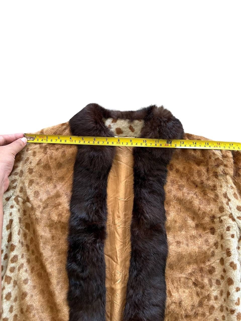 Japanese Brand Leopard Faux Fur Coat If Six Was Nine Style Size ONE SIZE - 10 Thumbnail